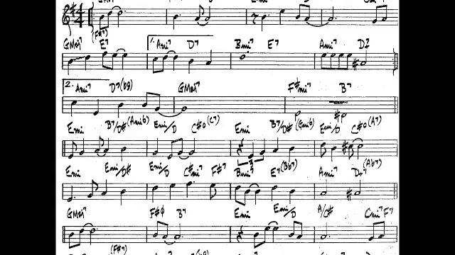 GEORGIA ON MY MIND Backing track for Bb instruments TRUMPET SAX CLARINET смотреть онлайн