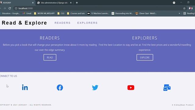 A view of Front-end Built in React JS смотреть онлайн