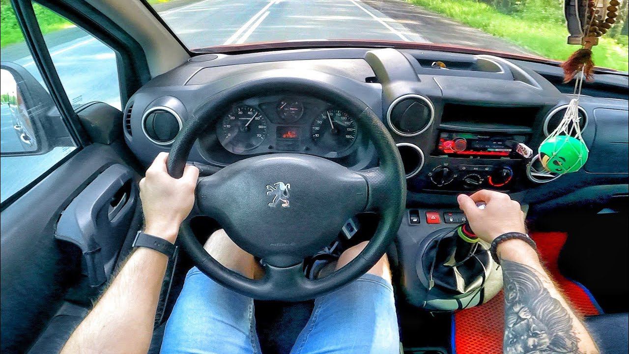 2009 Peugeot Partner Tepee 1.6 MT - POV TEST DRIVE смотреть онлайн