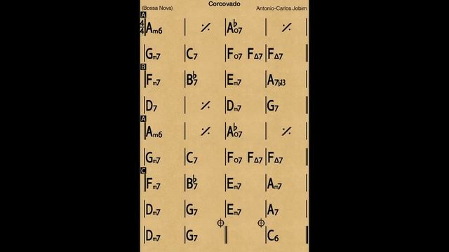 Corcovado - Backing Track / Play-along