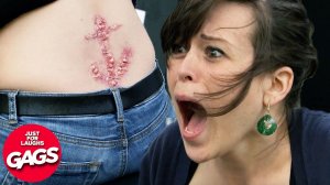 Most Painful Tattoos | Just For Laughs Gags - Самые болезненные татуировки | Просто ради шутки