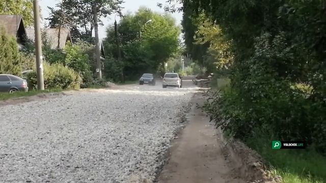 Ремонт дороги на улице 9 января в Вышнем Волочке смотреть онлайн
