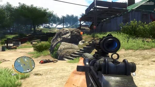 Far Cry 3. Меня укусил крокодил! - # 3 смотреть онлайн