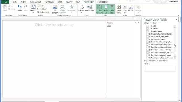 How to connect CRM Online using OData and Excel Power View смотреть онлайн