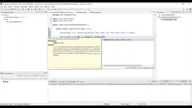 Java 8 : Program 2 смотреть онлайн
