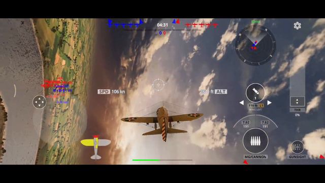 Wings Of Heroes - Epic Dogfight Gameplay (Android & IOS)