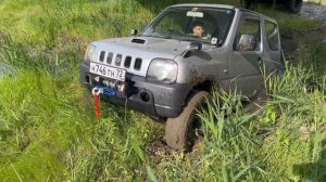 Выезд 4х4 l200 и Сузуки Джими мужская игра