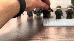 ЛЕГО РОССИЙСКИЕ ВОЕННЫЕ и АКСЕССУАРЫ часть 1 + БОНУС!