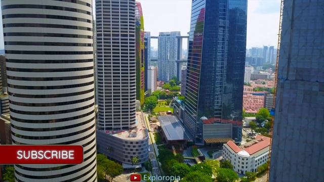 Singapore ?? in 4K ULTRA HD HDR 60 FPS Video by Drone смотреть онлайн