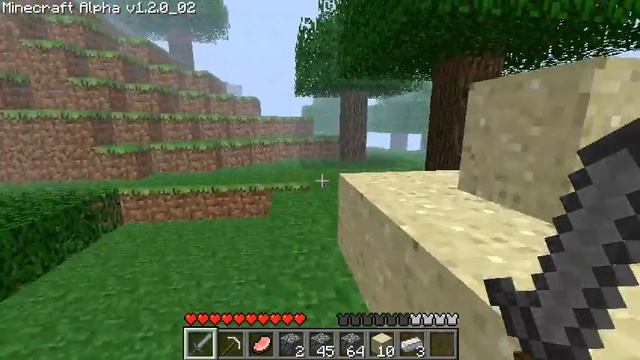 Жуткая мистика в Minecraft Alpha 1.2.0_02 смотреть онлайн