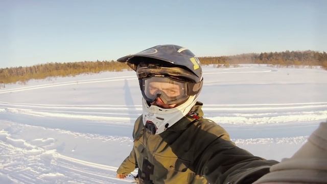 На снегоходе с любимой. 14 февраля / Ep. 12