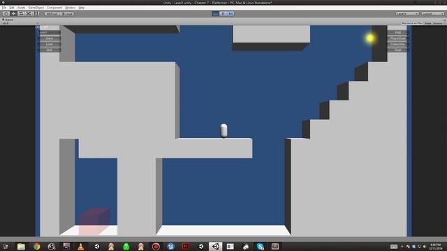 Unity Game Development Blueprints - Project 2: 2D Platform w/3D art смотреть онлайн