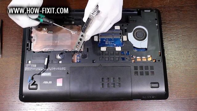 How to install SSD in Asus K95 | Hard Drive replacement смотреть онлайн