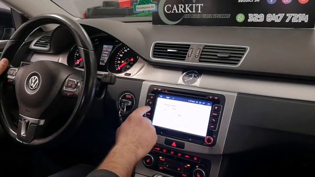 Volkswagen Passat B7 autoradio Carkit CK842VW ANDROID RNS STYLE смотреть онлайн