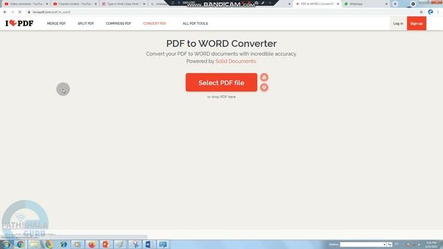 PDF to Word Converter| PDF se word file kaise convert kare| PDF file ko word me kaise change kare смотреть онлайн