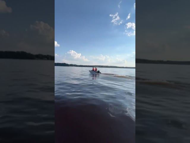 Лодка Аква 2900 СКК, мотор Hangkai 9,8. смотреть онлайн