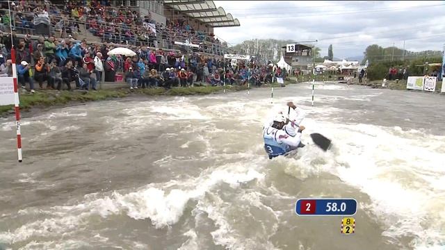 Ladislav Škantár - Peter Škantár (SVK) - Final C2M - 2016 ECA Canoe Slalom European Championships смотреть онлайн
