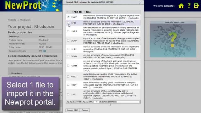 Getting Started - Import PDB files смотреть онлайн