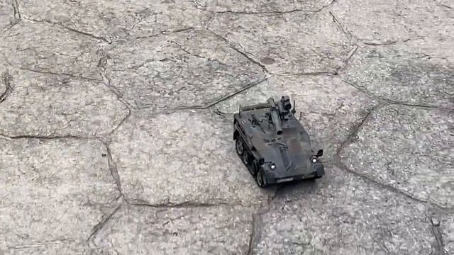 1/16 RC German Bundeswehr Wiesel 1A1 weapon carrier - Takom kit conversion - running tests смотреть онлайн