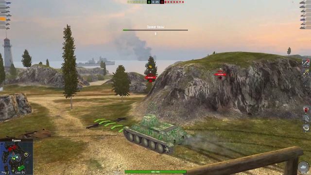 Советский короткоствол. А-32, коллекционный СТ 4 уровня в Tanks Blitz смотреть онлайн
