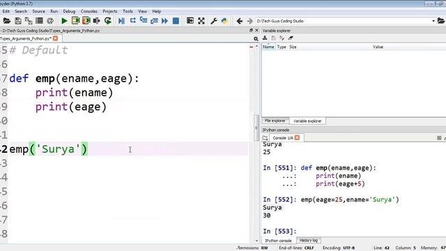 #29 Python Tutorial for Beginners | Types of Arguments in Python смотреть онлайн