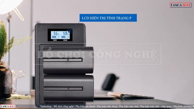 Sạc pin Sony NP F970 cho máy quay смотреть онлайн