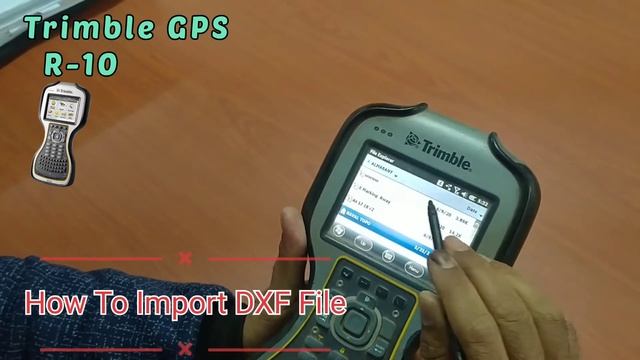 How To Import DXF File @Trimble GPS_R # 10????? смотреть онлайн