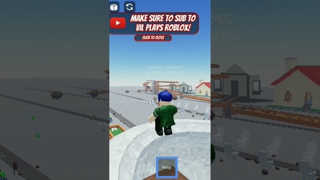 Poop with friends in Roblox #roblox #robloxshort #shorts смотреть онлайн