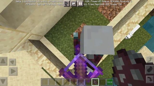 Разбойник сдается от белого флага и отдает арбалет в Майнкрафт. Лайфхак из тик-тока смотреть онлайн