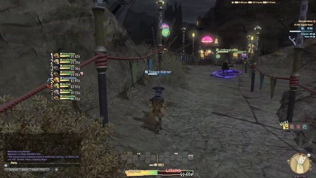 (Motion Sickness Warning) FF14 Chocobo Racing VS High Ping смотреть онлайн