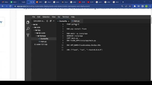 Scaling Kubernets deployment up and down. Docker image? Docker file? Namespace? смотреть онлайн