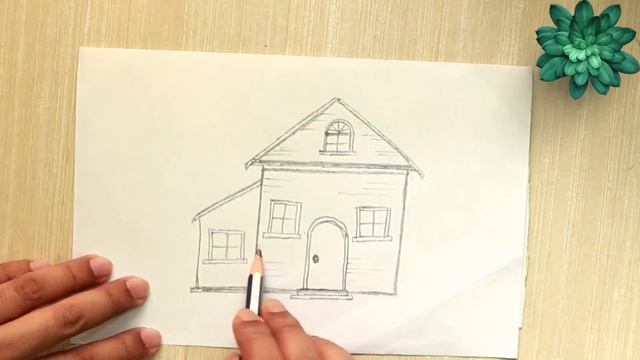 House Drawing Sketch ? How to Draw a House| sketch of your house смотреть онлайн