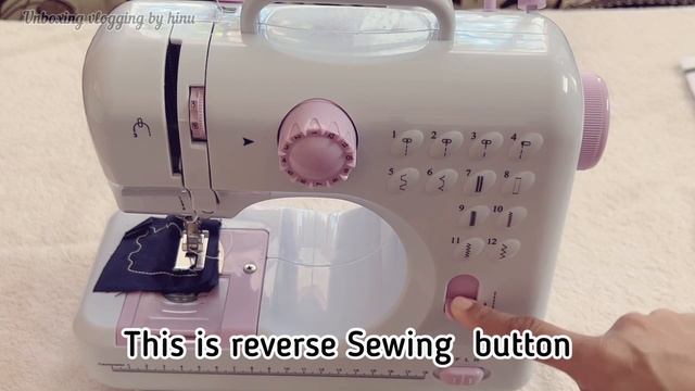 Mini Sewing Machine Unboxing 2023/Mini multifunctional Sewing Machine Review #potablesewingMachine смотреть онлайн