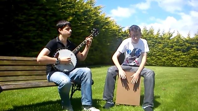 Cajon played too an irish Jig смотреть онлайн
