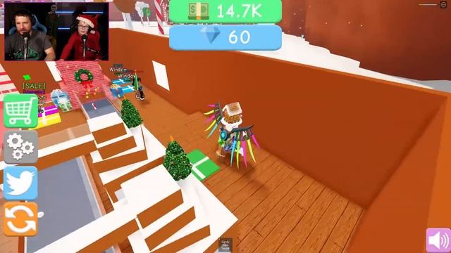 I Built the Ultimate Gingerbread House | Roblox Christmas Gingerbread Tycoon смотреть онлайн