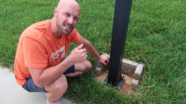 UPDATE! How to Install In-Ground Basketball Hoop YOURSELF смотреть онлайн