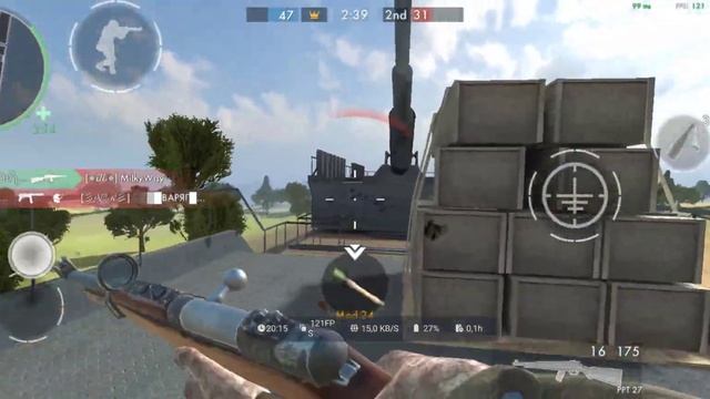 World War Heroes. PPT-27; +23 Это просто непередать какой он мощный??? но очень мало патронов? смотреть онлайн