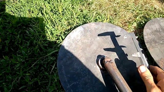 Диски загартачи. Самодельная картофелесажалка. смотреть онлайн