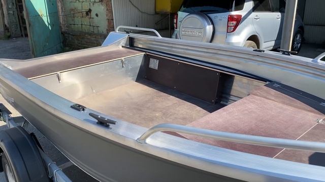 Отгрузка лодки Girgis 390 в Томск. Базовая комплектация. Обзор лодки Гиргис 390 смотреть онлайн