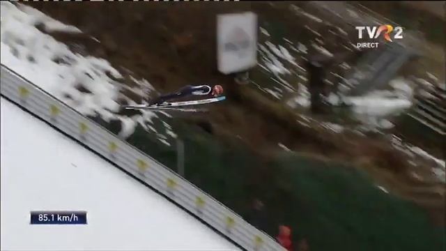 Schlierenzauer, Schmid and Kraft - 103m - Rasnov 22.02.2020 K90 - HILL RECORD смотреть онлайн