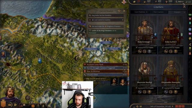 DOING SOME MEET AND GREET TIME! Crusader Kings 3 - Wards And Wardens #16 смотреть онлайн
