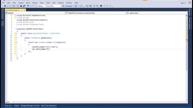 ASP.NET CORE: Returning Resources in WebAPI смотреть онлайн