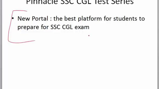 SSC CGL 2016 New pattern : higher level test 24th July 4 PM Pinnacle Portal смотреть онлайн