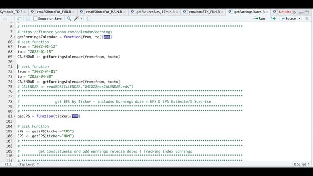 Scrape Stock Earnings Calendar + Historical EPS Data | R смотреть онлайн