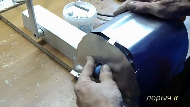 Шлифовальное приспособление" ЦЫПЛЁНОК" из дверного доводчика смотреть онлайн