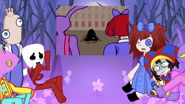 //реакция персонажей УЦЦ на Помни// 1/? #amazingdigitalcircus