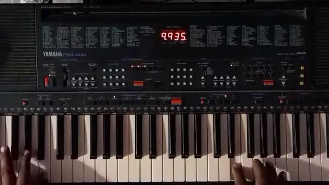 la cumbia sampuesana- prácticando con un Yamaha psr400 смотреть онлайн
