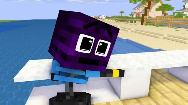 Monster School : Poor Zombie Cures Rich Herobrine - Minecraft Animation смотреть онлайн