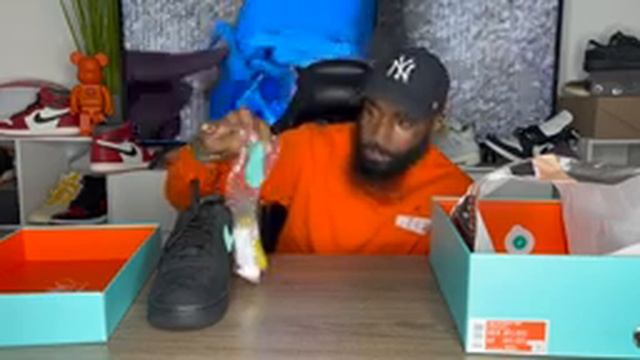 Nike Air Force 1 Low Tiffany & Co. 1837 On Feet Review смотреть онлайн