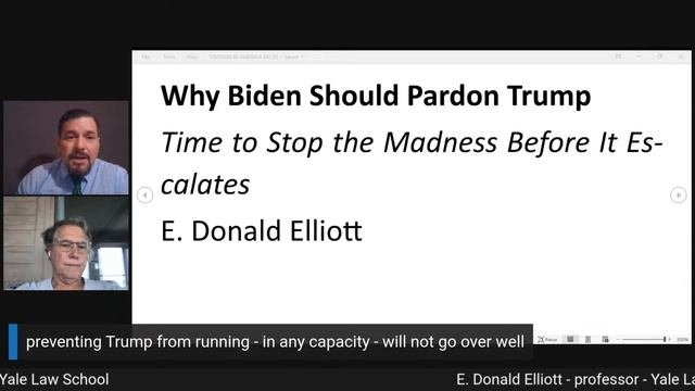 E. Donald Elliott - professor - Yale Law School смотреть онлайн